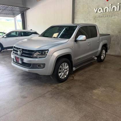 VOLKSWAGEN AMAROK 2.0 HIGHLINE 4X4 CD 16V TURBO INTERCOOLER DIESEL 4P AUTOMÁTICO VOLKSWAGEN AMAROK 2.0 HIGHLINE 4X4 CD 16V TURBO INTERCOOLER DIESEL 4P AUTOMÁTICO
